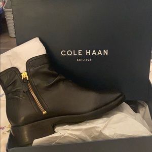 new in box booties 7.5 run big more like a size 8